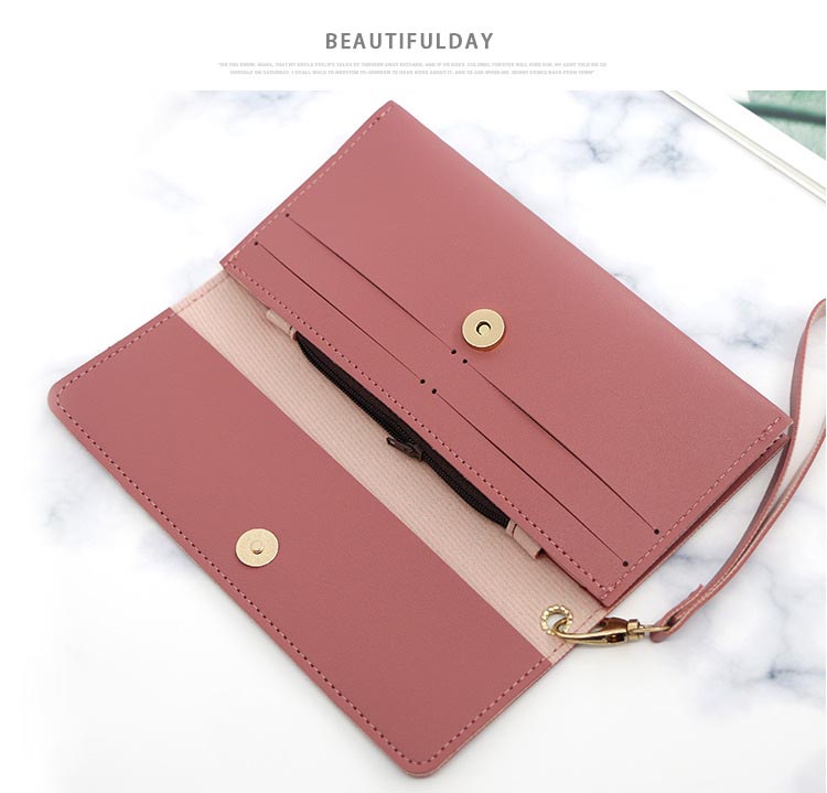 財布 レディース コンパクト 長財布 二つ折り コ小銭入れ 大人 学生 おしゃれ 名刺入れ 大容量 かわいい 