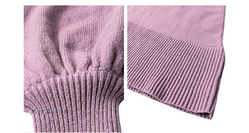 ニットワンピース レディース ニット チュニック ショート丈 インナー クルーネック ニットソー 秋冬 春秋 秋服 体型カバー ゆったり 送料無料 プルオーバー 