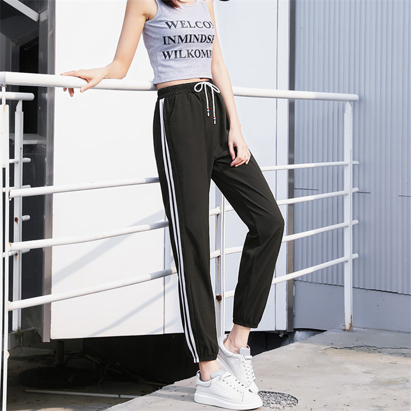 2個以上購入で300円OFF ジョガーパンツ ジャージ レディース ジョガーパンツ 涼感 カジュアル スポーツ おしゃれ 春夏 スポーツウェア ヨガ 裾ゴム 運動着 