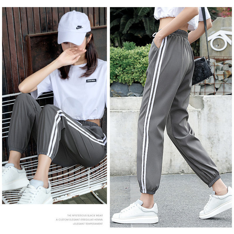 2個以上購入で300円OFF ジョガーパンツ ジャージ レディース ジョガーパンツ 涼感 カジュアル スポーツ おしゃれ 春夏 スポーツウェア ヨガ 裾ゴム 運動着 