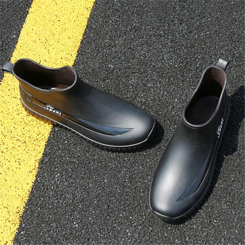 レインメンズ レインブーツ コックスニーカー 父の日 レインブーツ ショート 梅雨 レイングッズ雨靴 アウトドア 防水 梅雨対策 