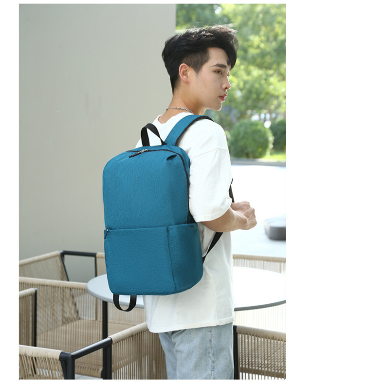 Y バッグ カラーリュック レディース メンズ リュックサック かわいい 女子 無地 シンプル 軽い シンプル 男子 通学 バックパック 収納 おしゃれ 軽量 薄型 