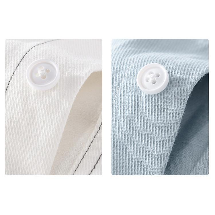 ダンガリーシャツ メンズ シャツ カジュアルシャツ 綿シャツ トップス 長袖 100%コットン 細身 きれいめ 