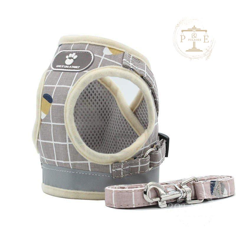 犬 ハーネス 犬用 首輪 リード 服 脱げない おしゃれ かわいい 小型犬 