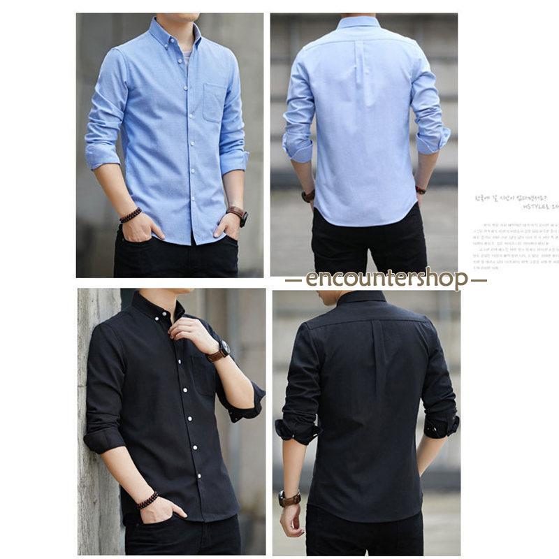 シャツ メンズ 長袖シャツ カジュアル トップス 着痩せ ボタンシャツ 秋 スリム 開襟シャツ ビジネス 春 大きいサイズ 秋服 紳士 おしゃれ 新作 