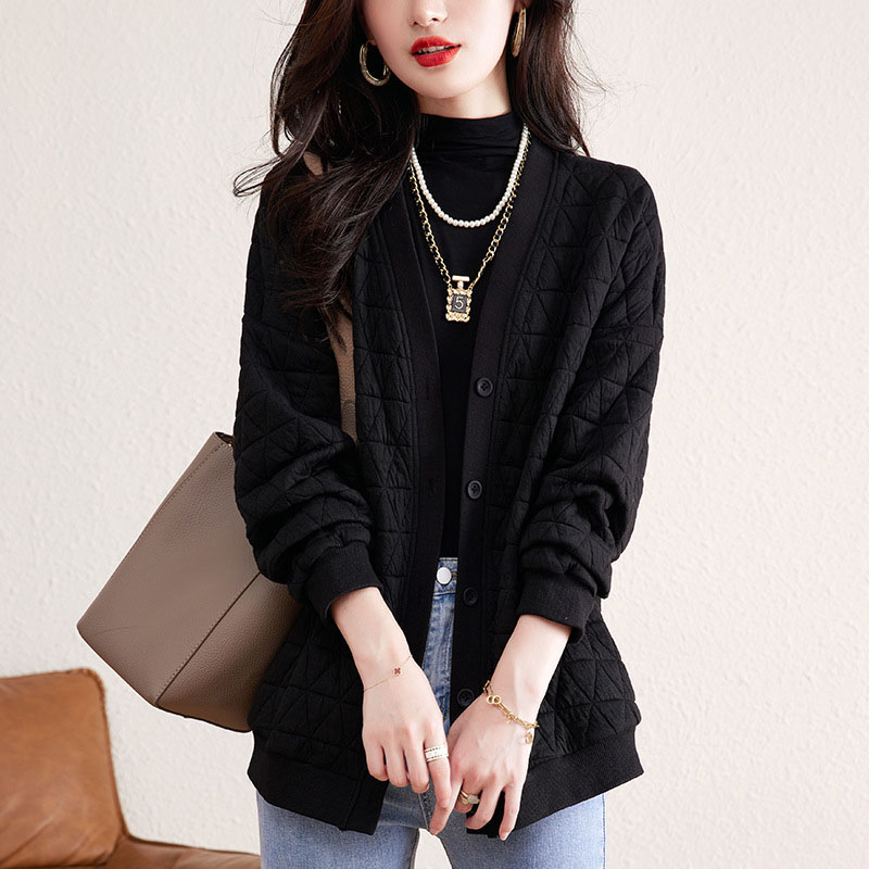 ジャケット レディース トップス 綿 カーディガン 長袖 シンプル 面接 冬 入学式 オフィス 卒業式 細身 春 通勤 カジュアル 母の日 秋服 秋 サマージャケット 