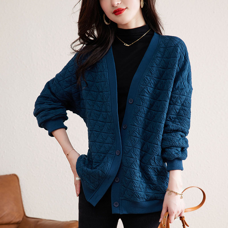 ジャケット レディース トップス 綿 カーディガン 長袖 シンプル 面接 冬 入学式 オフィス 卒業式 細身 春 通勤 カジュアル 母の日 秋服 秋 サマージャケット 