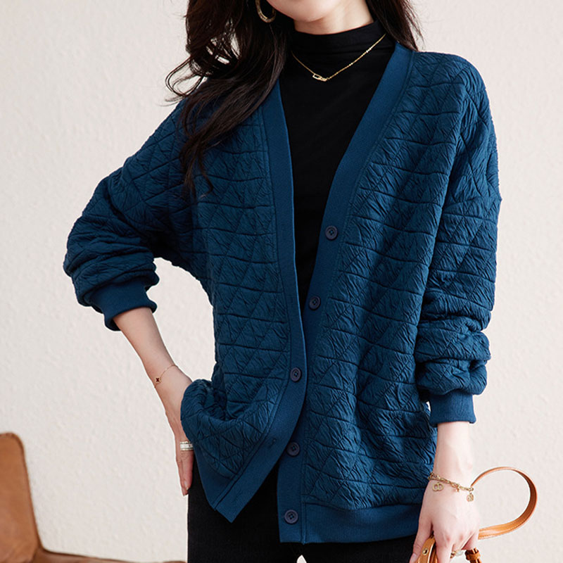 ジャケット レディース トップス 綿 カーディガン 長袖 シンプル 面接 冬 入学式 オフィス 卒業式 細身 春 通勤 カジュアル 母の日 秋服 秋 サマージャケット 