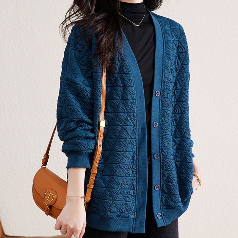 ジャケット レディース トップス 綿 カーディガン 長袖 シンプル 面接 冬 入学式 オフィス 卒業式 細身 春 通勤 カジュアル 母の日 秋服 秋 サマージャケット 