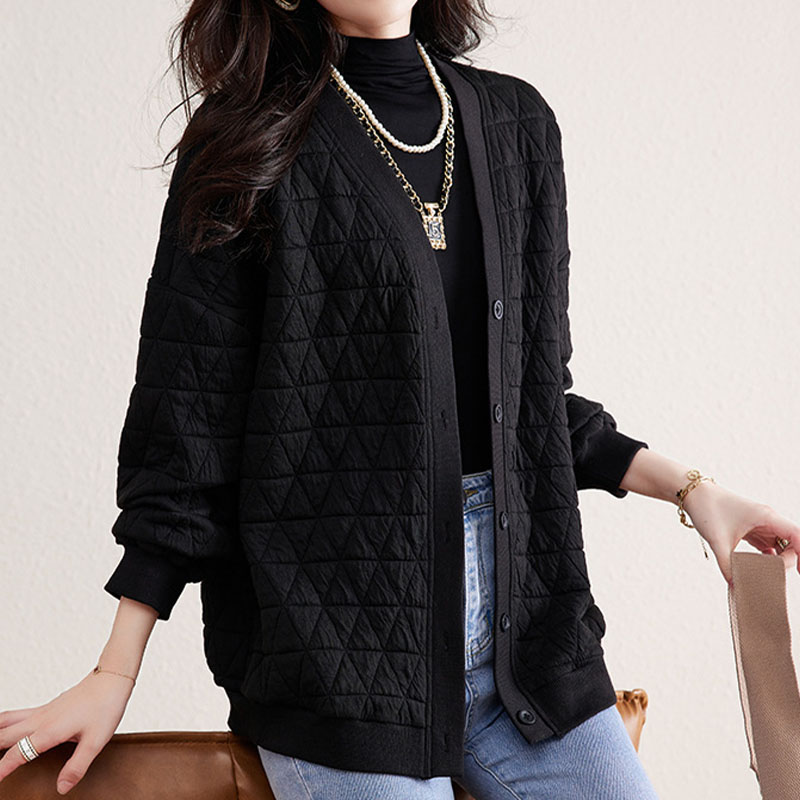 ジャケット レディース トップス 綿 カーディガン 長袖 シンプル 面接 冬 入学式 オフィス 卒業式 細身 春 通勤 カジュアル 母の日 秋服 秋 サマージャケット 