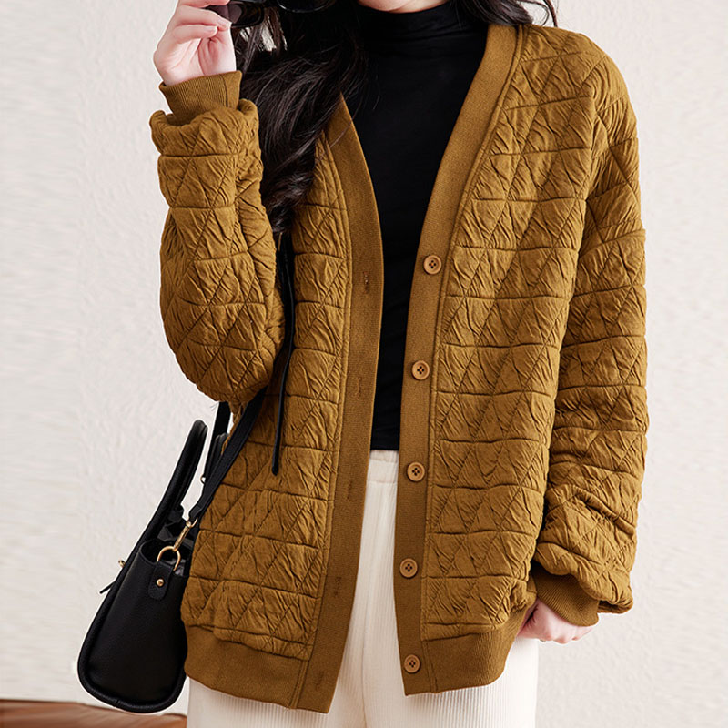 ジャケット レディース トップス 綿 カーディガン 長袖 シンプル 面接 冬 入学式 オフィス 卒業式 細身 春 通勤 カジュアル 母の日 秋服 秋 サマージャケット 