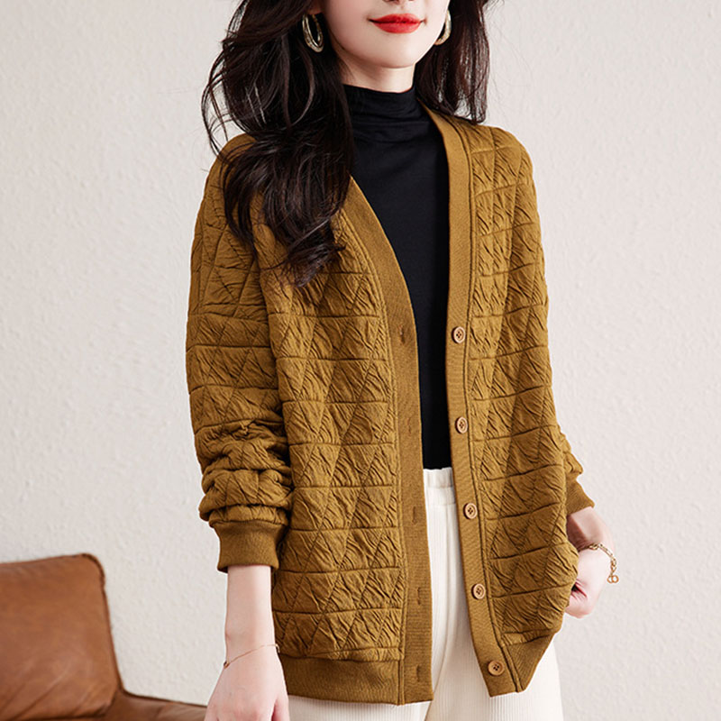 ジャケット レディース トップス 綿 カーディガン 長袖 シンプル 面接 冬 入学式 オフィス 卒業式 細身 春 通勤 カジュアル 母の日 秋服 秋 サマージャケット 