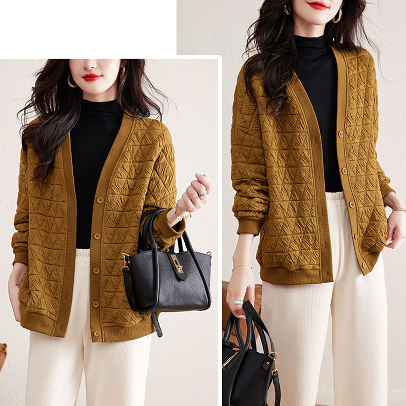 ジャケット レディース トップス 綿 カーディガン 長袖 シンプル 面接 冬 入学式 オフィス 卒業式 細身 春 通勤 カジュアル 母の日 秋服 秋 サマージャケット 