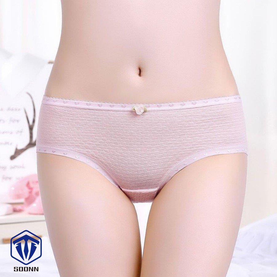 スタンダードショーツ レディース パンツ パンティ フルバックショーツ ローズ付き シンプル 下着 ワッフル インナー 無地 