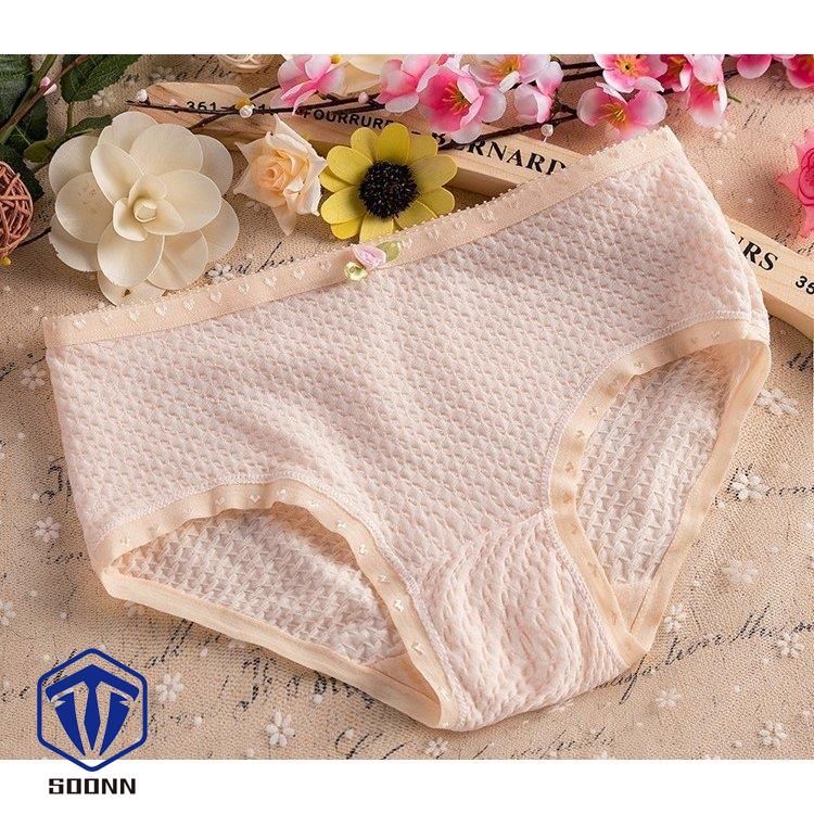 スタンダードショーツ レディース パンツ パンティ フルバックショーツ ローズ付き シンプル 下着 ワッフル インナー 無地 