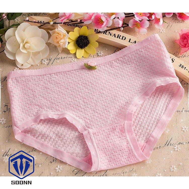 スタンダードショーツ レディース パンツ パンティ フルバックショーツ ローズ付き シンプル 下着 ワッフル インナー 無地 