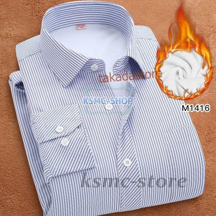 ワイシャツ シャツ メンズ 秋冬 長袖シャツ 厚手 通勤 カジュアル ビジネスシャツ Yシャツ 防寒シャツ 15色 お洒落 ビジネス 裏起毛シャツ スリム 紳士 40代50代