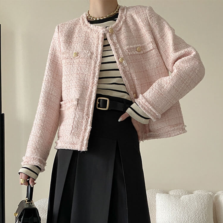 Ｔシャツ レディース 長袖 韓国 トップス ボーダー ロンＴ シンプル 定番 クルーネック バイワッフル フィット 柄 おしゃれ 