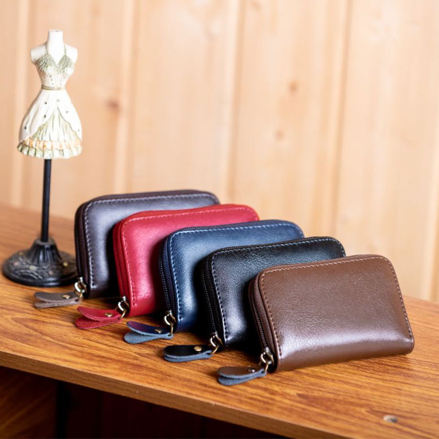 ミニ財布 レディース メンズ カードケース コンパクト コ小銭入れ かわいい 名刺入れ ファスナー付き プレゼント おしゃれ 