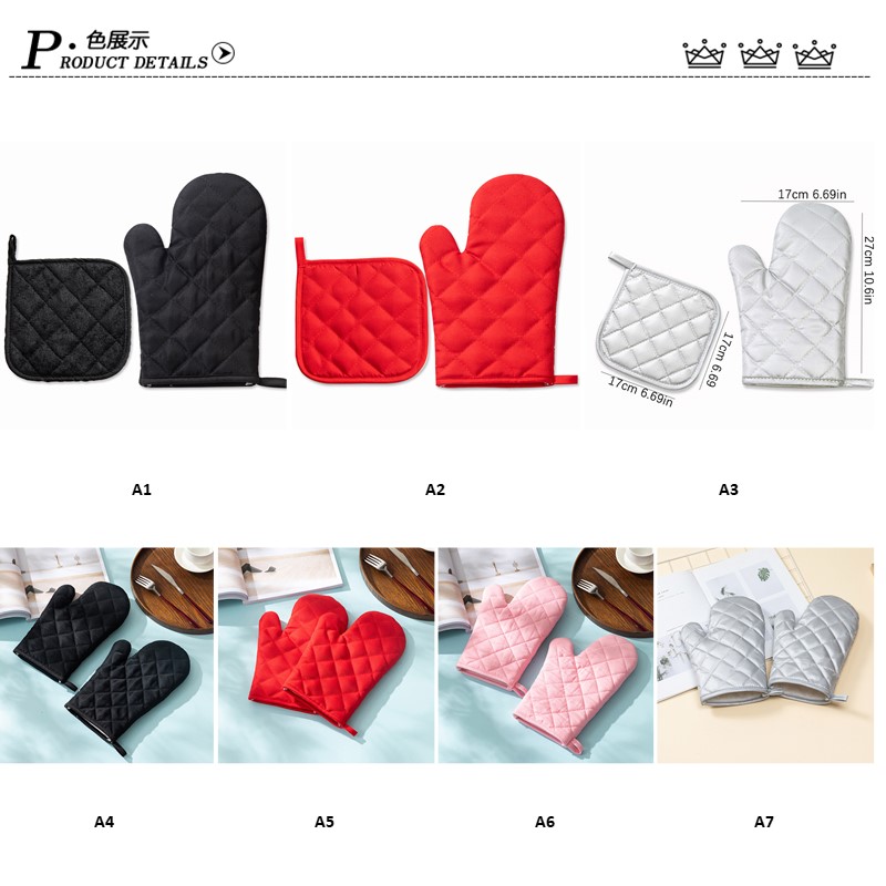 オーブンミトン 耐熱 5本指 鍋つかみ キッチンミトン おしゃれ 北欧 高温対応 耐熱ミトン シリコンミトン 業務用 