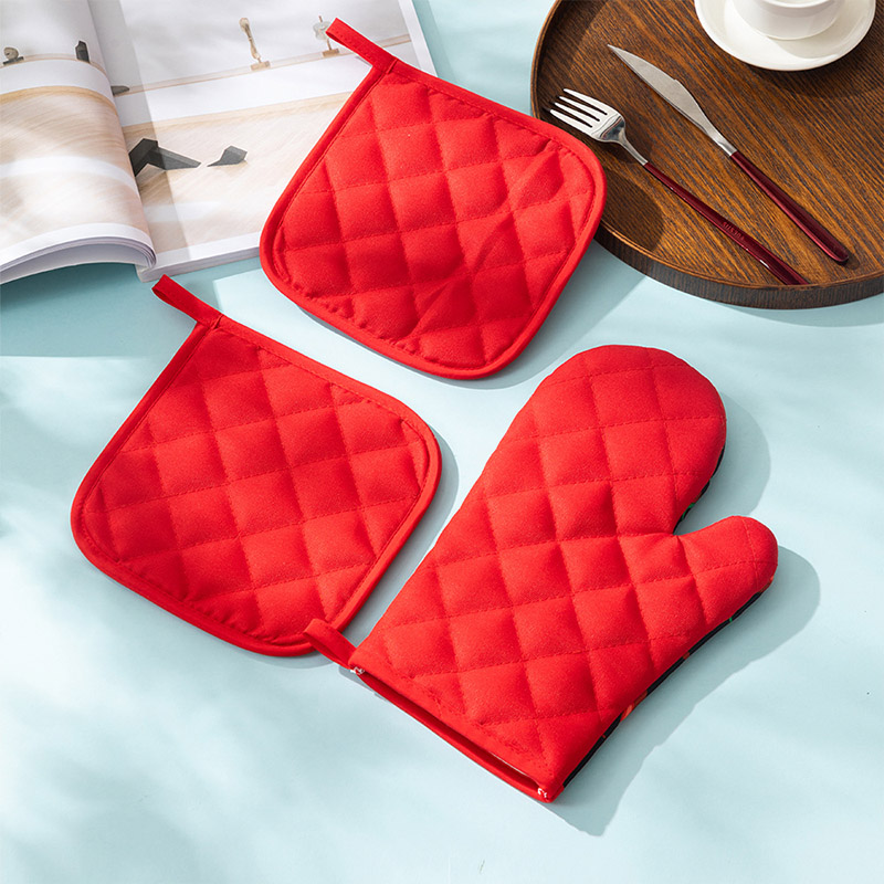 オーブンミトン 耐熱 5本指 鍋つかみ キッチンミトン おしゃれ 北欧 高温対応 耐熱ミトン シリコンミトン 業務用 