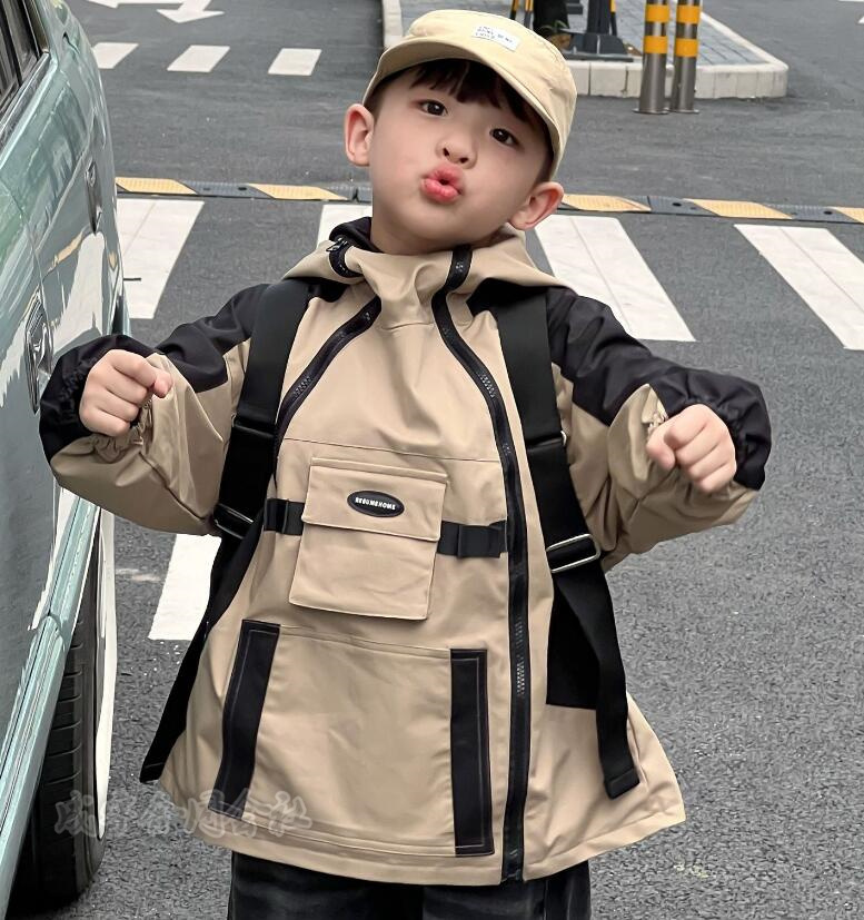 子供服 ウィンドブレーカー キッズ 女の子 ジップアップマウンテン長袖ジャケット ブルゾンジャンパー 女児 お出かけ ジュニア 