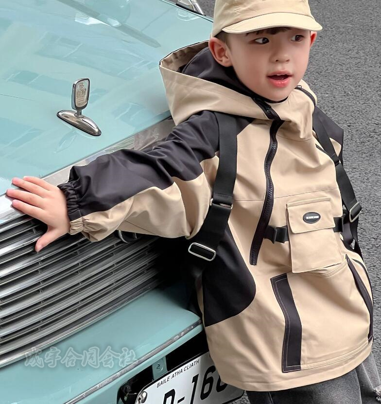 子供服 ウィンドブレーカー キッズ 女の子 ジップアップマウンテン長袖ジャケット ブルゾンジャンパー 女児 お出かけ ジュニア 