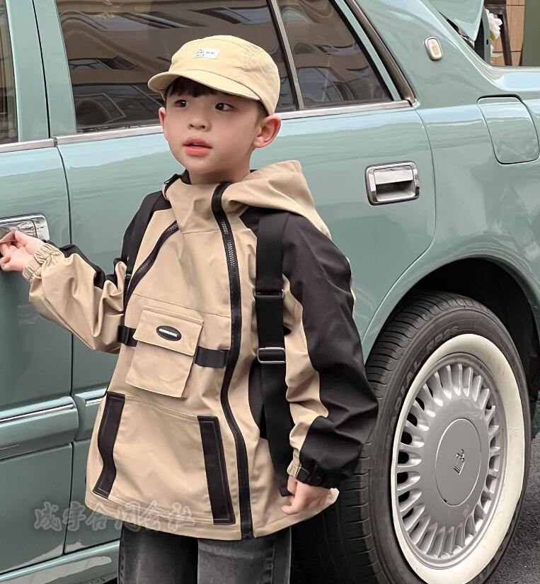 子供服 ウィンドブレーカー キッズ 女の子 ジップアップマウンテン長袖ジャケット ブルゾンジャンパー 女児 お出かけ ジュニア 