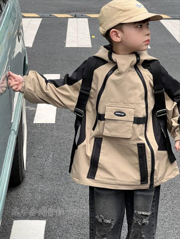 子供服 ウィンドブレーカー キッズ 女の子 ジップアップマウンテン長袖ジャケット ブルゾンジャンパー 女児 お出かけ ジュニア 