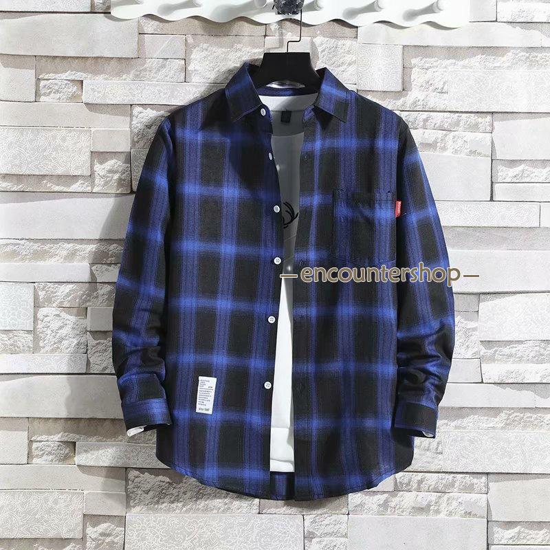 シャツ メンズ 長袖シャツ カジュアル トップス チェック柄 秋 新作 おしゃれ 紳士 大きいサイズ ボタンシャツ 開襟シャツ 春 秋服 ビジネス 
