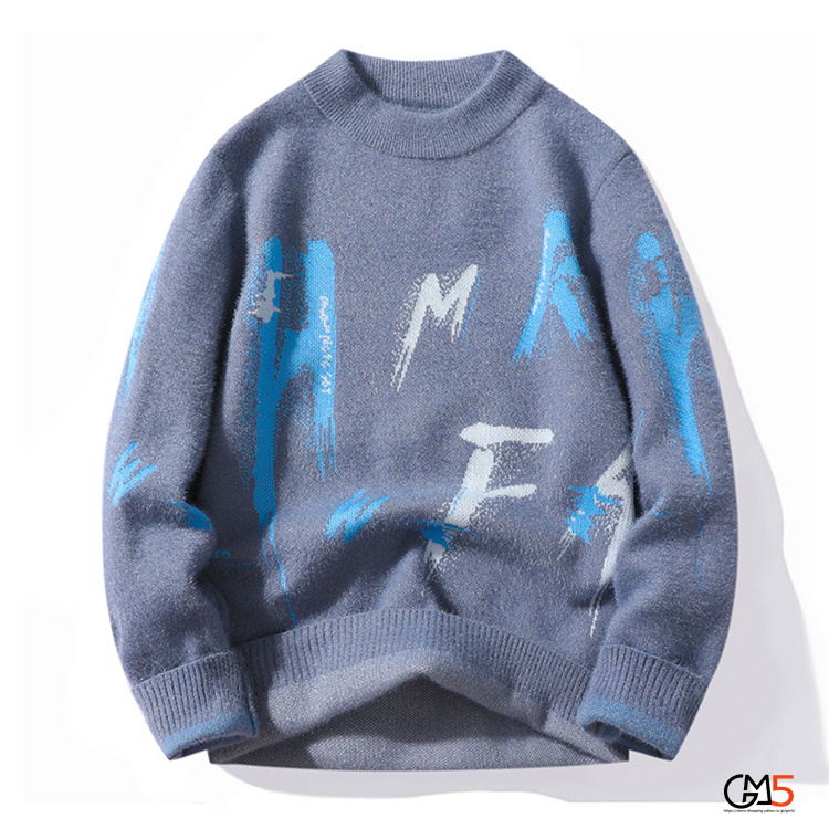 セーター メンズ 秋服 トップス ブルオーバ ニート セーター クルーネック ニット カジュアル 厚手 メンズ ハイネック 冬 