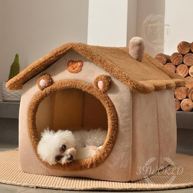 犬 猫 ペットハウス 犬ハウス ペットベッド 犬用 室内用 犬小屋 小型犬 秋 おしゃれ 分解して洗えます ハウス 冬 ペットハウス 春 