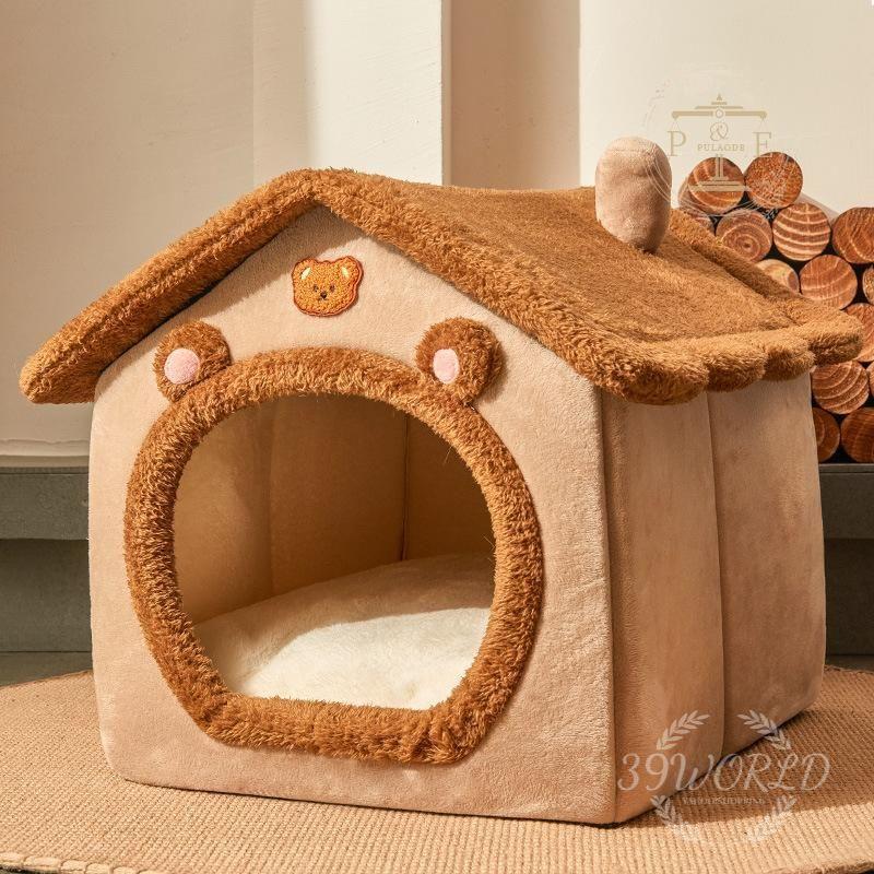 犬 猫 ペットハウス 犬ハウス ペットベッド 犬用 室内用 犬小屋 小型犬 秋 おしゃれ 分解して洗えます ハウス 冬 ペットハウス 春 