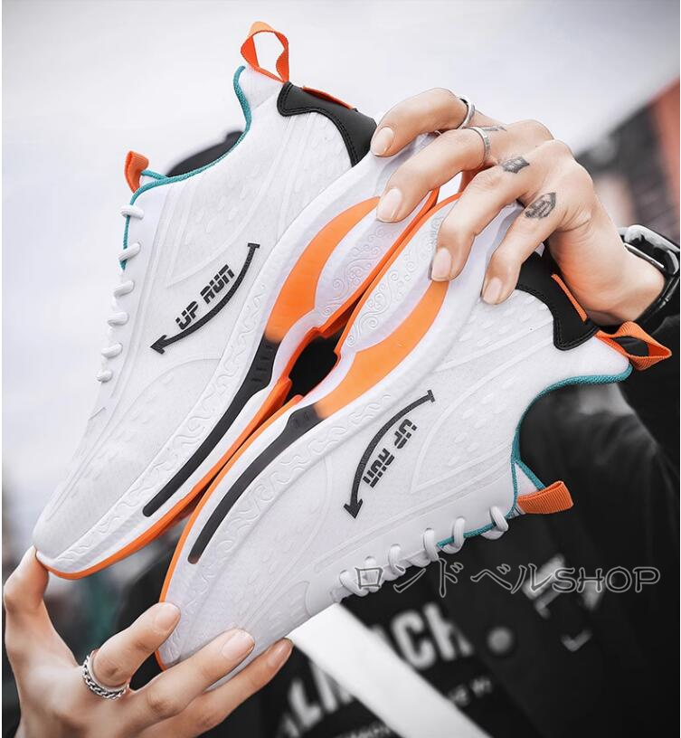 ランニングメンズ スニーカー スポーツ軽量 滑り止め 5CMUP インヒール 旅行 疲れない カジュアル 通学 プレゼント 運動靴 通勤 