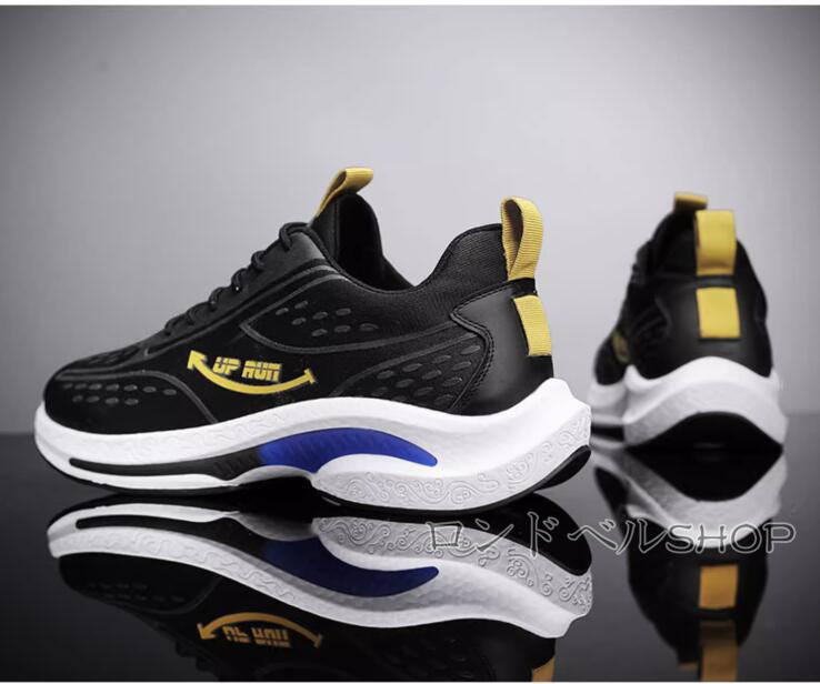 ランニングメンズ スニーカー スポーツ軽量 滑り止め 5CMUP インヒール 旅行 疲れない カジュアル 通学 プレゼント 運動靴 通勤 