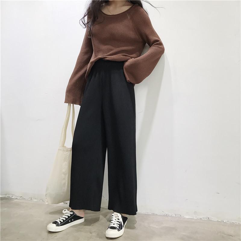 チノパン ワイドパンツ レディース プリーツ パンツ ウエストゴム 体型カバー カジュアル 春夏 イージーパンツ ボゆったり ロング ズボン 