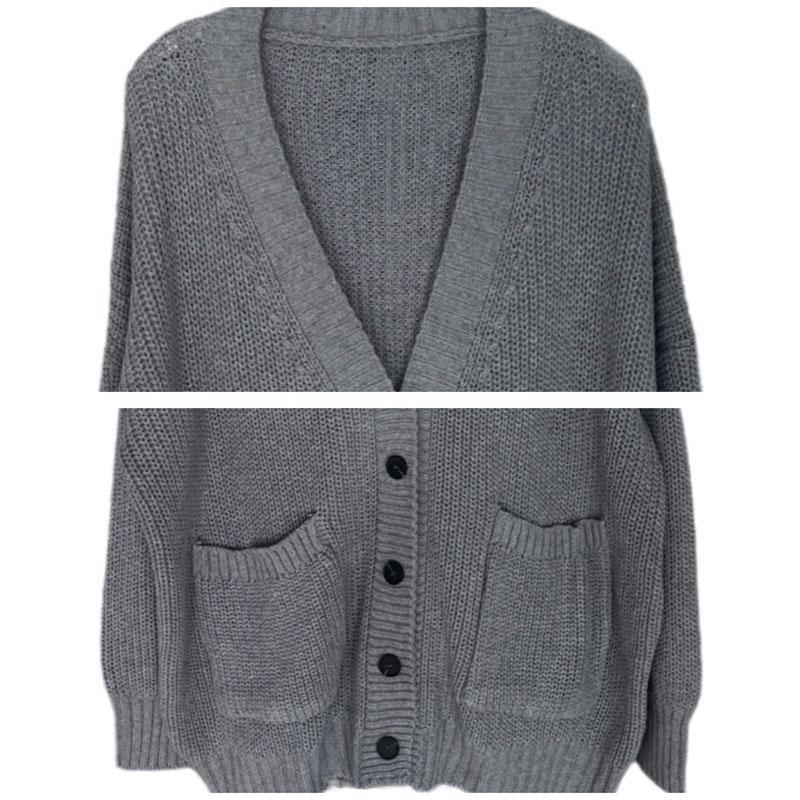 超。 カーディガン 秋 冬 おしゃれ 超目玉 洗える Vネック レディース ニット 羽織 長袖 ゆったり ゆる セーター 春 伸縮性 カジュアル 上品 