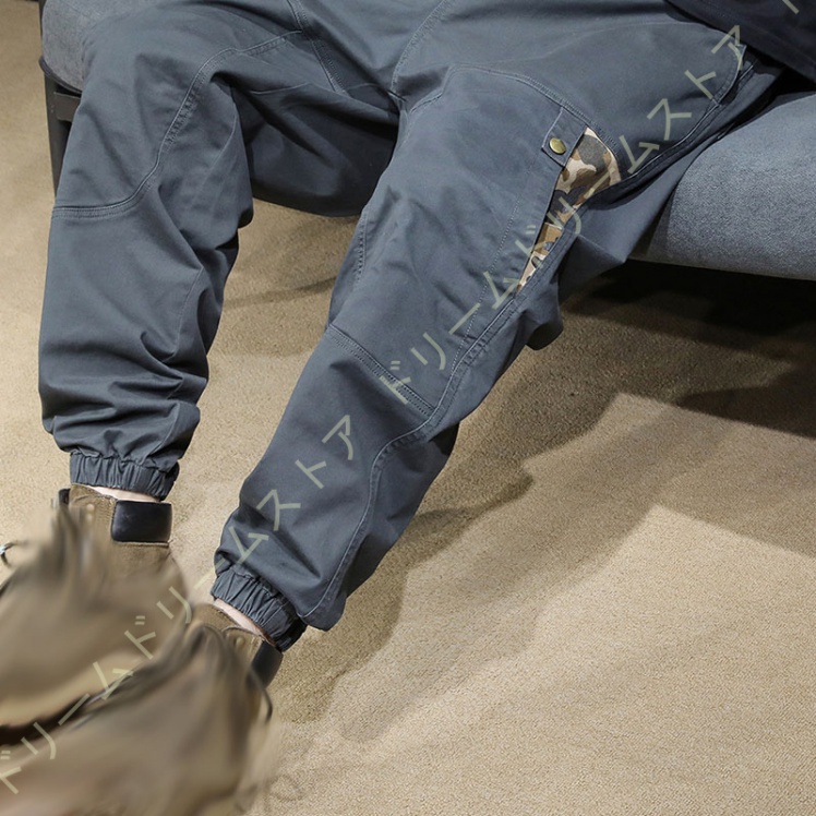大きいサイズ メンズ パンツ カーゴパンツ ワイド ゆったり ズボン ワーク イージーパンツ 作業服 ワークパンツ 黒 作業着 大きいサイズ ミリタリーパンツ 
