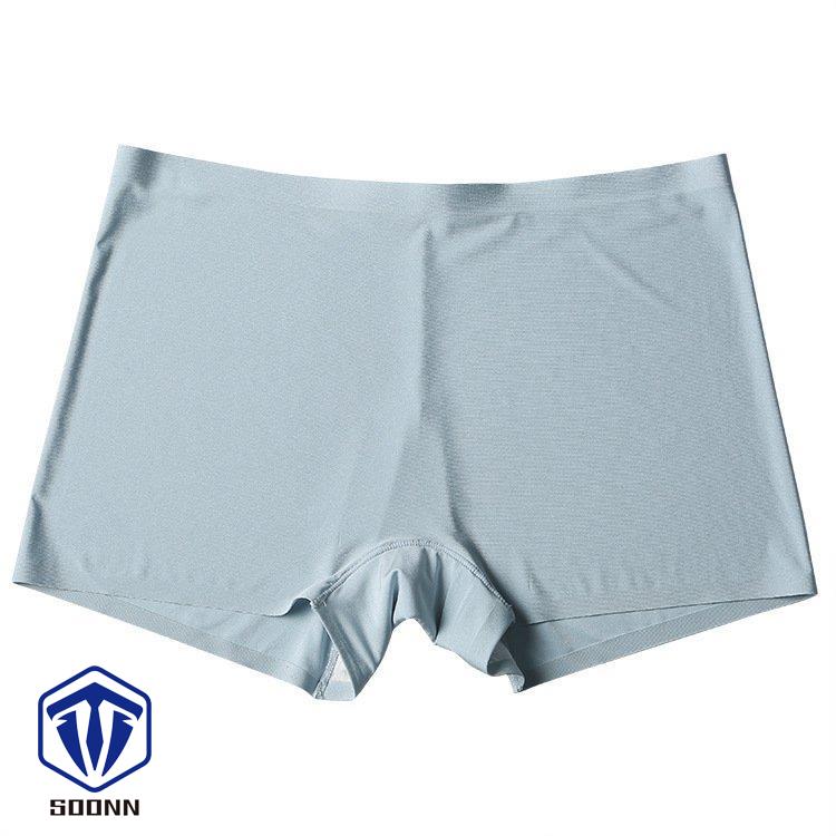 ショーツ レディース 下着 インナー パンツ ボーイレッグ ボクシンプル 一分丈 軽量 無地 シームレス 