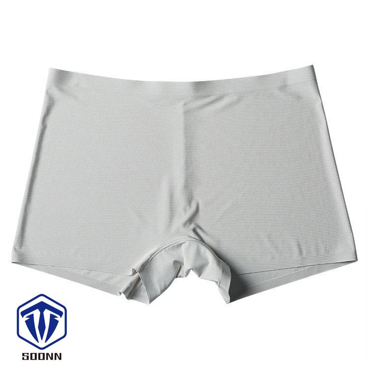 ショーツ レディース 下着 インナー パンツ ボーイレッグ ボクシンプル 一分丈 軽量 無地 シームレス 