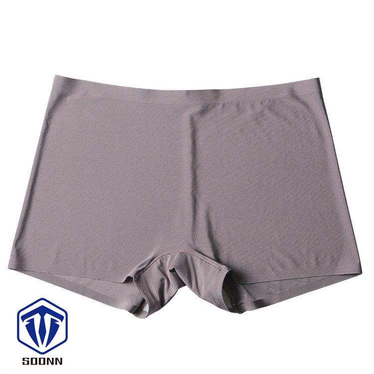 ショーツ レディース 下着 インナー パンツ ボーイレッグ ボクシンプル 一分丈 軽量 無地 シームレス 