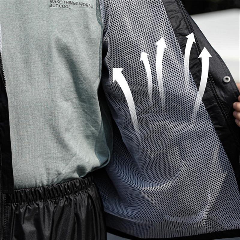 レインコート レディース メンズ 自転車 ロング丈 セパレート 梅雨対策 通勤 濡れ防止 リュック対応 雨合羽 男女兼用 無地 雨具 レインウエア 通学 