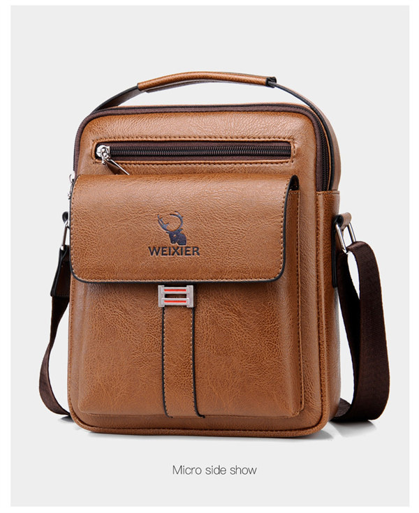 送料無料 ショルダーバッグ メッセンジャーバッグ 斜め掛け バッグ メンズ 通学 40代 レザー 30代 60代 50代 通勤 大容量 縦型 ビジネスバッグ 軽量 撥水 合皮 