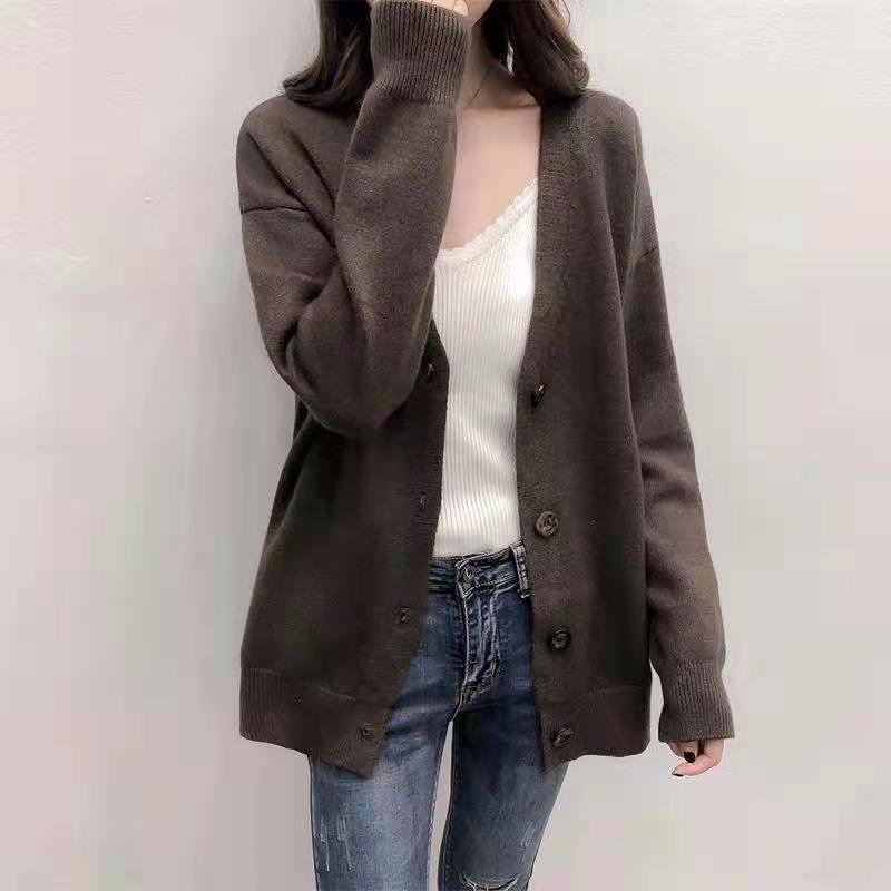 超。 カーディガン レディース ニット セーター Vネック 超目玉 羽織 秋 春 ゆる ゆったり 長袖 洗える 伸縮性 上品 カジュアル おしゃれ 