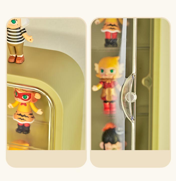 壁掛け コレクションケース 3段 フィギュアケース 収納 おしゃれ 粘着式 コレクションボックス クリアケース 展 透明 コレクションラック 取り付け 