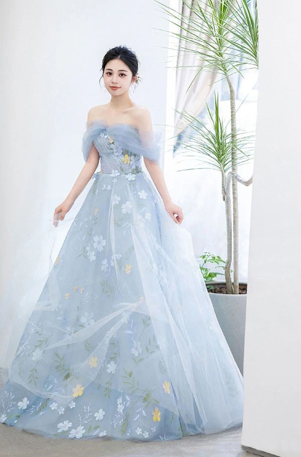 ロングドレス 花柄 大人 ピアノ 発表会 演奏会 二次会 小さいサイズ マキシ丈 結婚式 花嫁 母親 大きいサイズ パーティードレス 