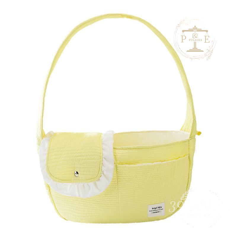 犬 スリング ペットスリング 猫 抱っこ紐 抱っこひも お散歩 キャリーバッグ ドッグスリング ポケット付き 無地 持ち運び 飛び出し防止 お出掛け 小型犬 