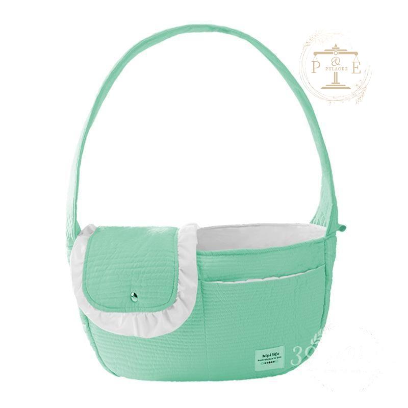 犬 スリング ペットスリング 猫 抱っこ紐 抱っこひも お散歩 キャリーバッグ ドッグスリング ポケット付き 無地 持ち運び 飛び出し防止 お出掛け 小型犬 