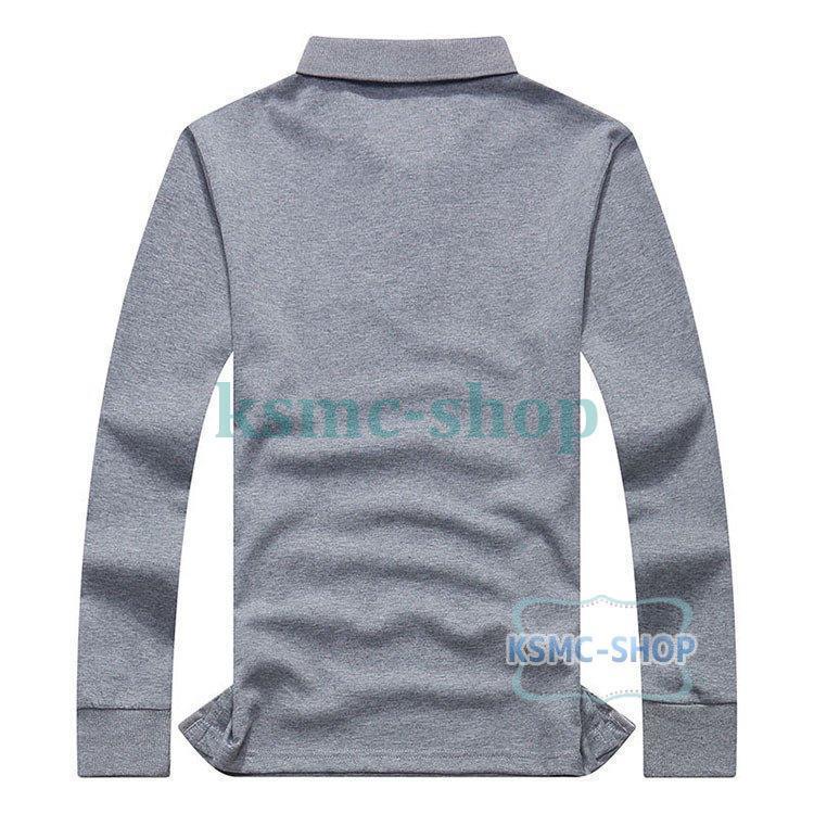 ポロシャツ メンズ トップス 大きいサイズ 長袖 ファッション スポーツ 紳士服 ゴルフウェア おしゃれ 7色 Tシャツ カジュアル トレンド シャツ 春秋 ゴルフ 