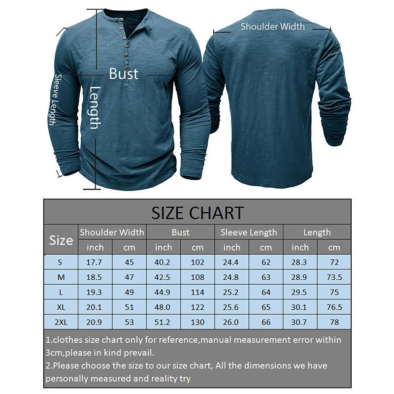 Tシャツ メンズ ヘンリーネックTシャツ ロングT 長袖 竹綿 トップス 通気 ヘンリーネック インナー 長袖Tシャツ 天然素材 欧米サイズ 大きいサイズ 